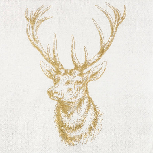 Serviettes en papier - Cerf Doré Classic