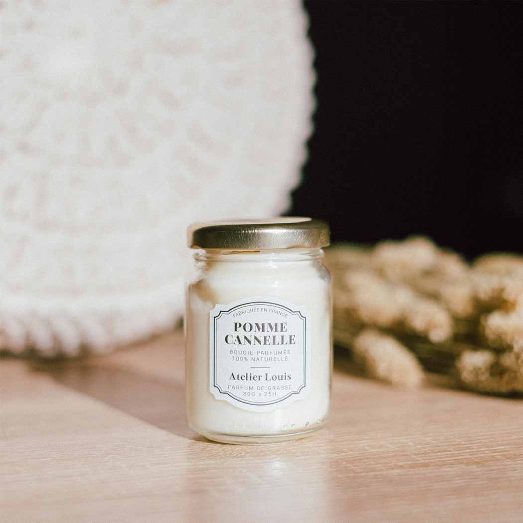 Bougie Pomme - Cannelle