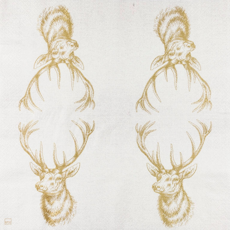 Serviettes en papier - Cerf Doré Classic