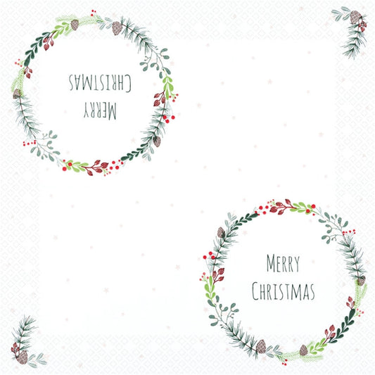 Serviettes en papier - Merry Christmas